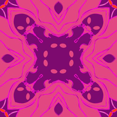 Çiçek motifi dairesel dikişsiz desen, lekeler, delik, elips, çizgili. 