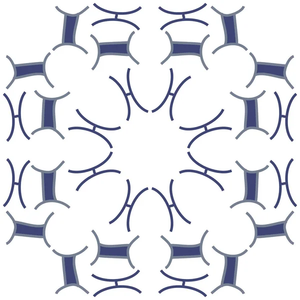 Circulaire Abstracte Achtergrond Ruimte Kopiëren — Stockvector