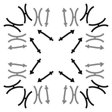 Soyut basit arkaplanın kusursuz deseni