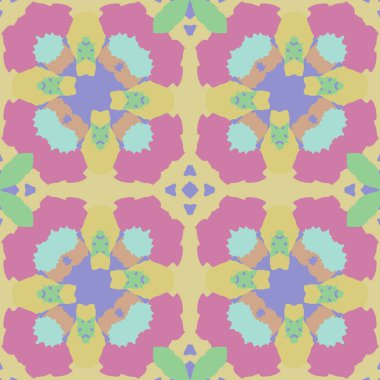 Soyut basit fraktalların kusursuz deseni