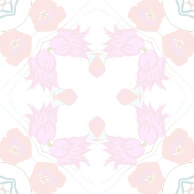 Soyut basit fraktalların kusursuz deseni