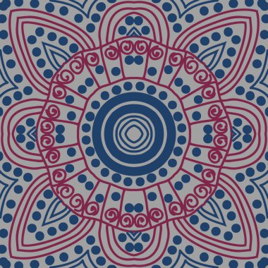 dairesel soyut şekiller deseni, vektör arka plan 