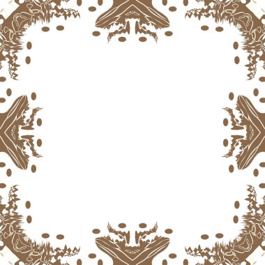 Çiçek motifi dairesel dikişsiz desen, noktalar, çizgiler, dalgalar, delik, elips, kopyalama alanı.  