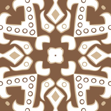 sanatsal soyut dikişsiz desen, vektör illüstrasyon