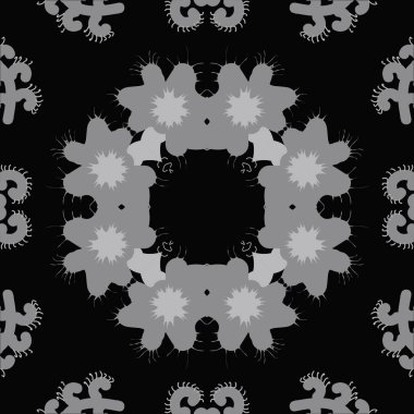 Kesintisiz soyut desen, vektör arka plan