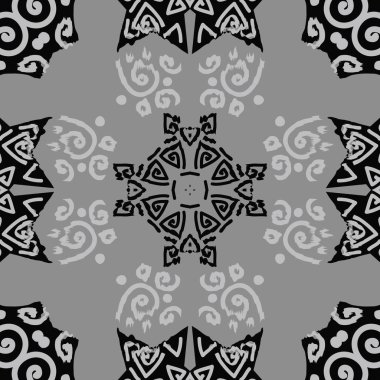 dairesel soyut şekiller deseni, vektör arka plan 