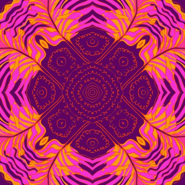 soyut renkli dairesel arka plan, kopyalama alanı  