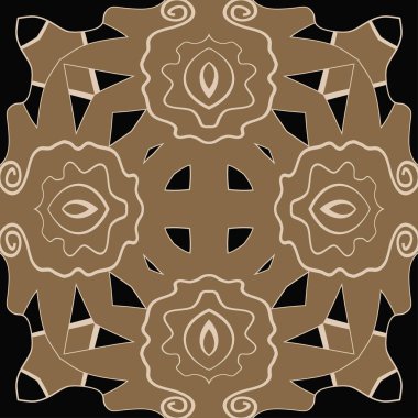 Kesintisiz soyut desen, vektör arka plan