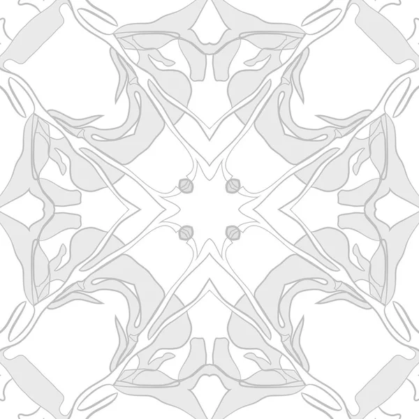 Motif Circulaire Sans Couture Avec Motif Floral Espace Copie — Image vectorielle