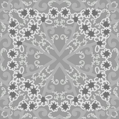 sanatsal soyut dikişsiz desen, vektör illüstrasyon