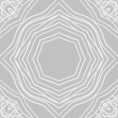 Fotokopi alanı ile dekoratif motif dairesel dikişsiz desen