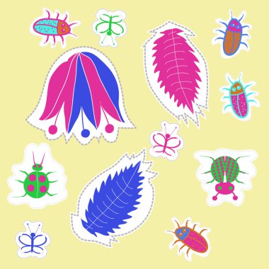 Soyut basit fraktalların kusursuz deseni