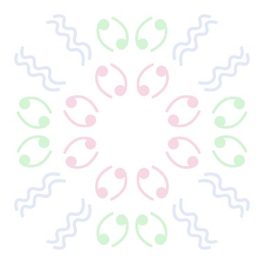 Soyut basit arkaplanın kusursuz deseni