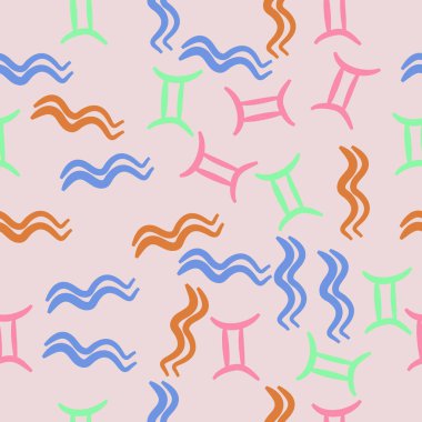 Kesintisiz soyut desen, vektör arka plan