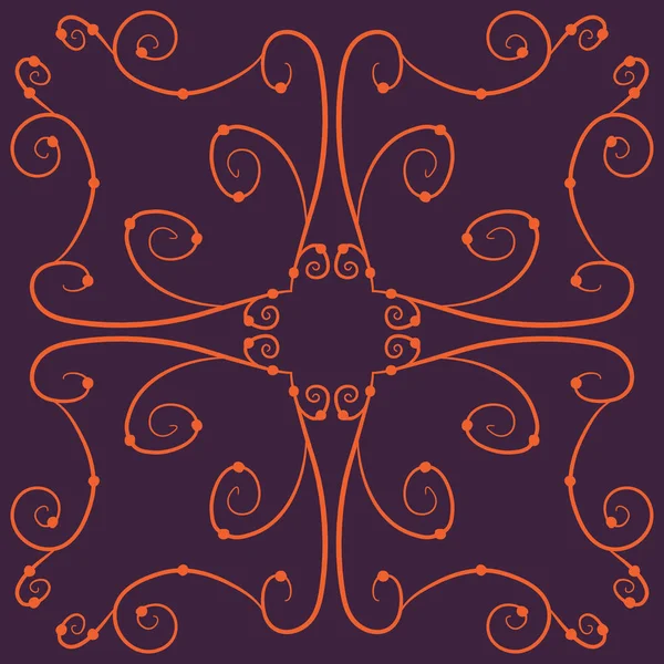 Циркулярный Бесшовный Рисунок Цветных Мотивов — стоковый вектор