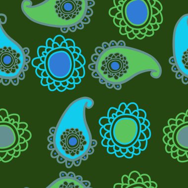 geleneksel türk deseni, vektör arka planı 