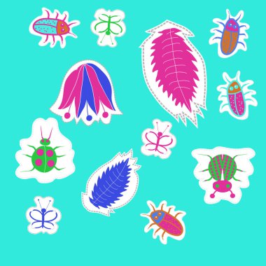 Soyut basit fraktalların kusursuz deseni