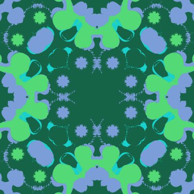 Soyut basit fraktalların kusursuz deseni