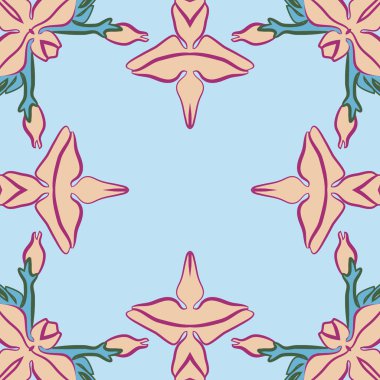 Soyut basit fraktalların kusursuz deseni