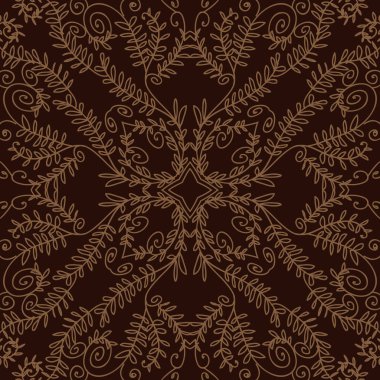 Soyut basit fraktalların kusursuz deseni