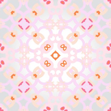 dairesel soyut şekiller deseni, vektör arka plan 