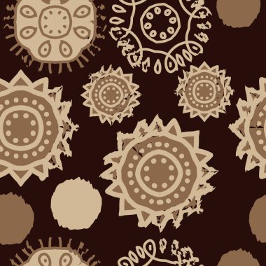 Daireler arka plan parlak renkli kompozisyon