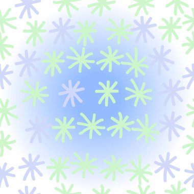 yıldız yıldızile kesintisiz vektör deseni 