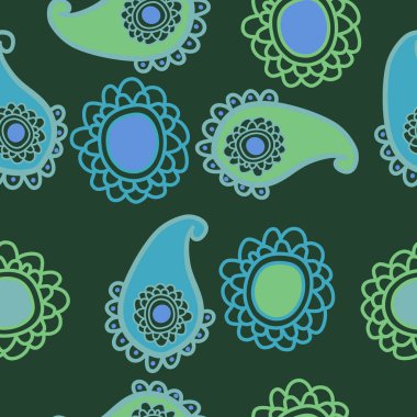 geleneksel türk deseni, vektör arka planı 