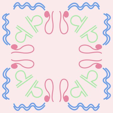 soyut dekoratif dairesel arka plan, kopyalama alanı 