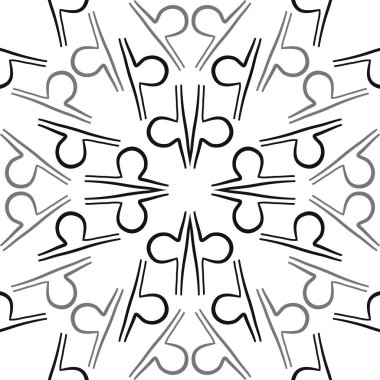 Kesintisiz soyut desen, vektör arka plan