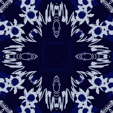 Soyut basit fraktalların kusursuz deseni