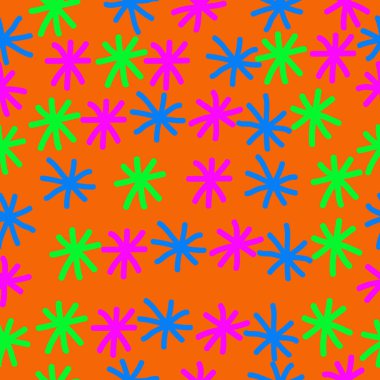 yıldız yıldızile kesintisiz vektör deseni 