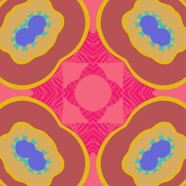 renkli arka planda soyut kopyalama alanı