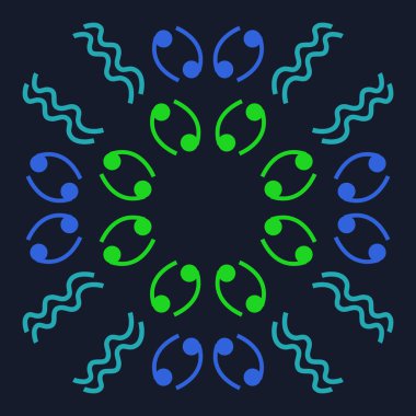 Soyut basit arkaplanın kusursuz deseni