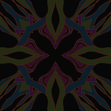 Dekoratif motif, noktalar, delik, çizgili, fotokopi alanı dairesel dikişsiz desen.  