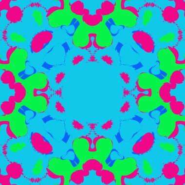 Soyut basit fraktalların kusursuz deseni