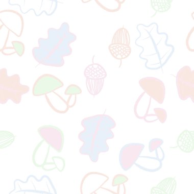 sanatsal soyut dikişsiz desen, vektör illüstrasyon