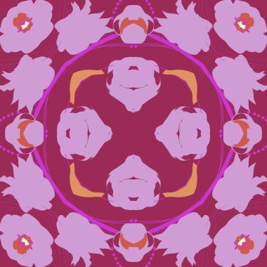 Soyut basit fraktalların kusursuz deseni