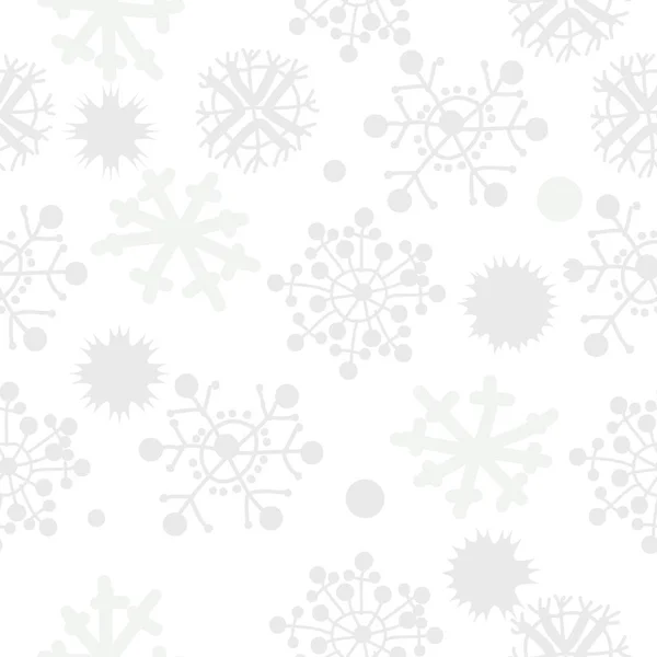 无缝图案的装饰图案 冬季主题 — 图库矢量图片
