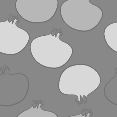 renkli nar meyve dikişsiz desen