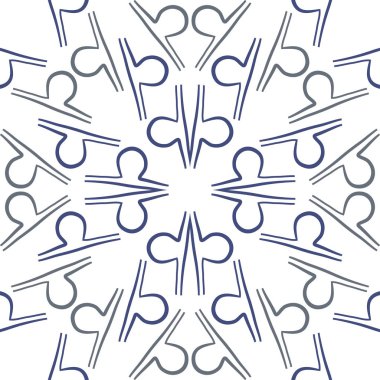 Kesintisiz soyut desen, vektör arka plan