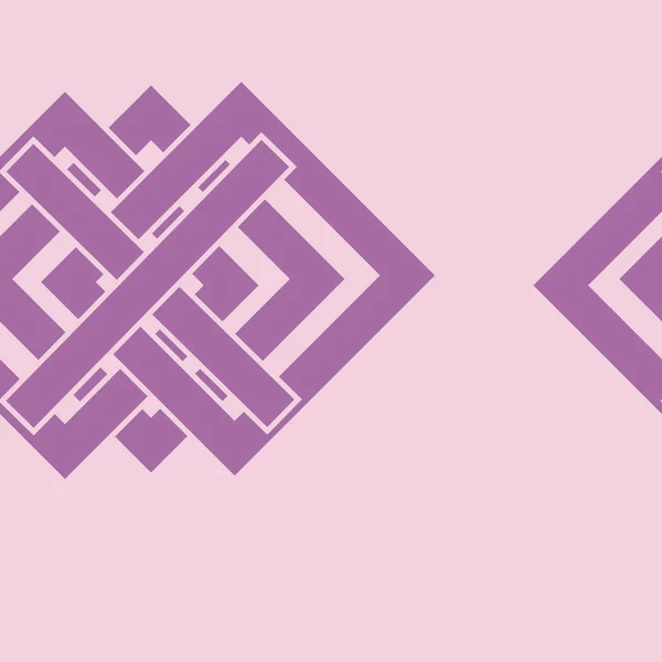 幾何学的形状のカラフルな抽象ベクトルイラスト — ストックベクタ