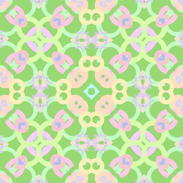 円形抽象形状パターン ベクトル背景 — ストックベクタ