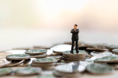 İş, Planlama, Güvenlik, Emeklilik ve Tasarruf Konsepti. Clo