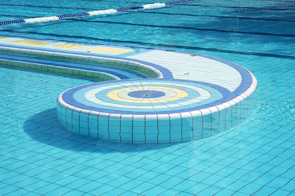 Piscina Coperta Vuota Piscina Bambini Piscina Pubblica Nel Club Fitness — Foto Stock