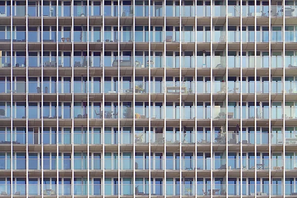 Γκρι Τετράγωνο Τζάμια Της Σύγχρονης Πόλης Επιχείρηση Κτίριο Ουρανοξύστης Γυάλινα — Φωτογραφία Αρχείου