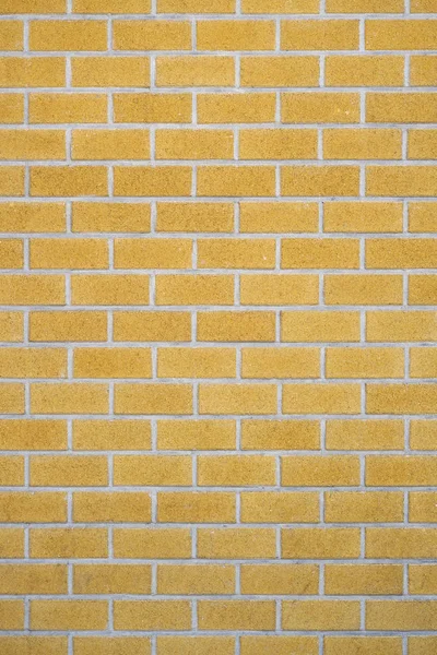 Gele Bakstenen Muur Voor Achtergrond Textuur Oude Rode Bakstenen Muur — Stockfoto