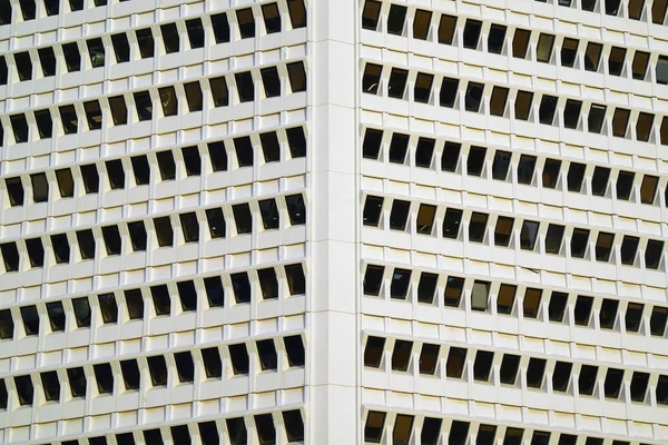 Angle Moderna Företag Byggnad Skyskrapa Upprepande Mönster Arkitektoniska Detaljer Och — Stockfoto