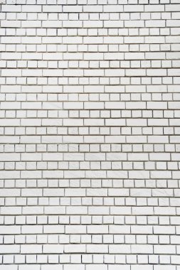 Beyaz tuğla duvar arkaplanı