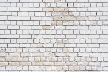 Beyaz tuğla duvar arkaplanı